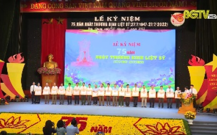 Bắc Giang kỷ niệm 75 năm ngày thương binh, liệt sỹ