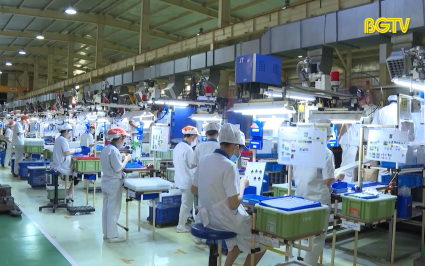 Bắc Giang là một trong 9 tỉnh, thành phố đạt tổng kim ngạch xuất khẩu từ 10 tỷ USD trở lên