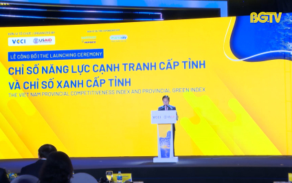 Bắc Giang lần đầu tiên đứng thứ 2 bảng xếp hạng PCI