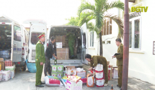 Bắc Giang: Phát hiện số lượng lớn hàng hóa nhập lậu