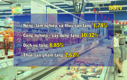 Bắc Giang: Tốc độ tăng trưởng GRDP quý 1 ước đạt 9,02%