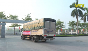 Bắc Giang xuất quân đội xe tình nguyện vận chuyển hàng hoá hỗ trợ các tỉnh miền nam chống dịch