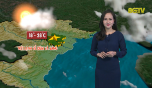 Bản tin thời tiết ngày 08 - 11 - 2019