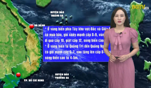 Bản tin thời tiết ngày 11 - 09 - 2021