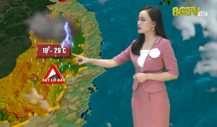 Bản tin thời tiết ngày 22 - 10 - 2020