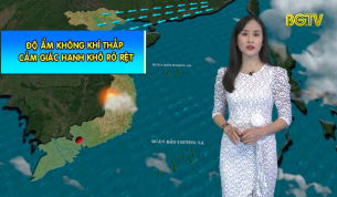 Bản tin thời tiết ngày 22 - 11 - 2019