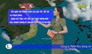 Bản tin thời tiết ngày 25 - 08 - 2021