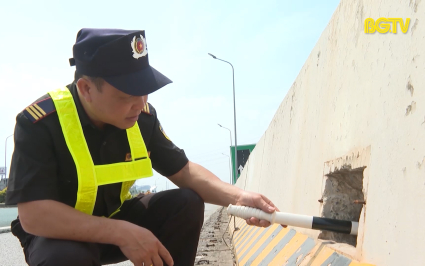 Báo động về tình trạng trộm cắp dây cáp điện trên cao tốc Bắc Giang - Lạng Sơn