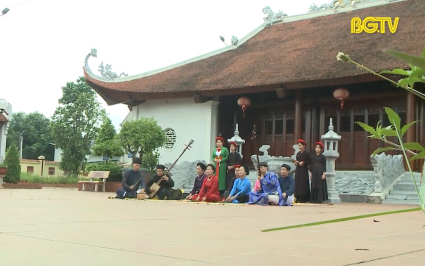 Bắc Giang: Bảo tồn nghệ thuật truyền thống