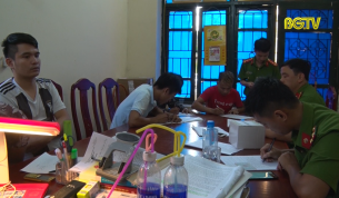 Bắt 7 đối tượng sử dụng trái phép chất ma túy trong nhà nghỉ