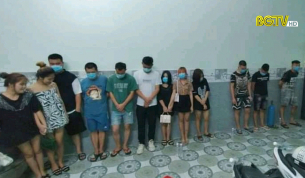 Bắt quả tang nhóm đối tượng sử dụng ma túy trong nhà trọ