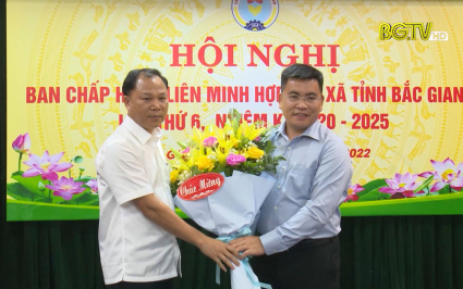 Bầu Phó chủ tịch Liên minh Hợp tác xã tỉnh Bắc Giang