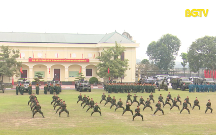 BCH Quân sự tỉnh ra quân huấn luyện