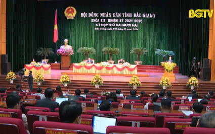 Bế mạc kỳ họp thứ 22, HĐND tỉnh khóa XIX, nhiệm kỳ 2021-2026