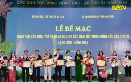 Bắc Giang giành giải Nhì toàn đoàn về thể thao tại ngày hội VHTT&DL các dân tộc vùng Đông Bắc