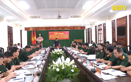Đảng uỷ Quân sự tỉnh sơ kết giữa nhiệm kỳ