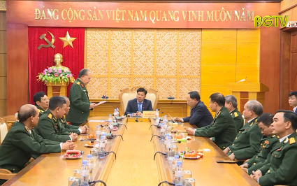 Bí thư Tỉnh ủy gặp mặt Đoàn Đại biểu đi dự Đại hội CCB Việt Nam