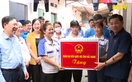 Bí thư Tỉnh ủy tiếp xúc cử tri tại Việt Yên
