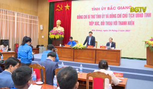 Bí thư Tỉnh ủy tiếp xúc, đối thoại với Thanh niên