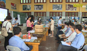 Bộ GD&ĐT kiểm tra công tác thi tại trường THPT Ngô Sỹ Liên