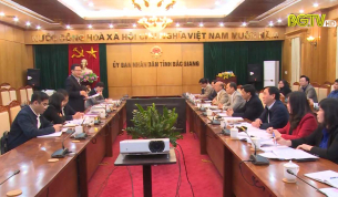Bộ Lao động, Thương binh và Xã hội làm việc tại tỉnh Bắc Giang