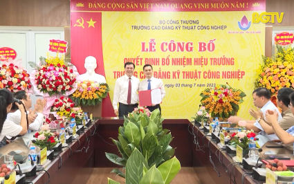 Bổ nhiệm Hiệu trưởng trường Cao đẳng Kỹ thuật Công nghiệp