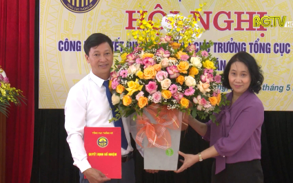 Bổ nhiệm Cục trưởng Cục Thống kê tỉnh Bắc Giang