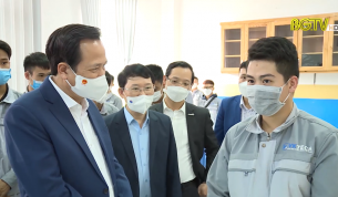 Bộ trưởng Bộ Lao động, Thương binh và Xã hội làm việc tại Bắc Giang