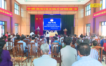 Đại biểu Quốc hội tiếp xúc cử tri huyện Yên Thế, huyện Hiệp Hòa