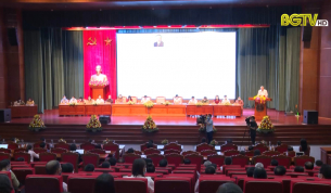 Các ứng cử viên ĐBQH và Đại biểu HĐND tỉnh tiếp xúc cử tri tại thành phố Bắc Giang