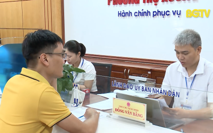 Các VĐXH: Xây dựng chính quyền thân thiện ở TP Bắc Giang