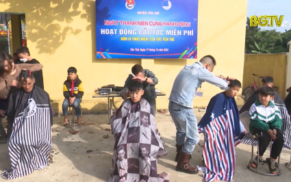 Cắt tóc miễn phí cho người khó khăn 