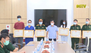 Chia tay đoàn Y tế Trung tâm Nhiệt đới Việt - Nga