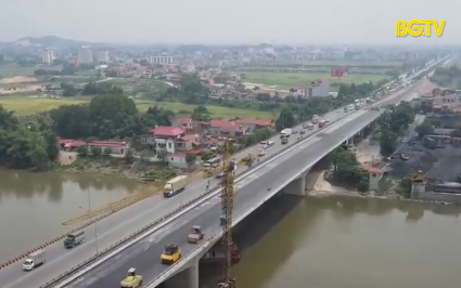Chiều nay khánh thành cầu Như Nguyệt trên tuyến cao tốc Hà Nội - Bắc Giang