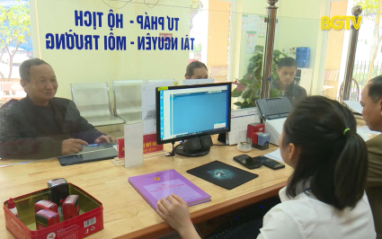 Chính quyền thân thiện, người dân hài lòng 