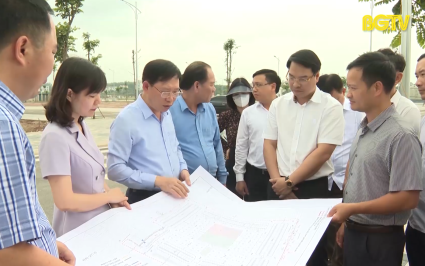 Chủ tịch UBND tỉnh kiểm tra tình hình phát triển KT - XH huyện Lạng Giang 