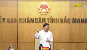 Chủ tịch UBND tỉnh giao ban với các huyện, thành phố