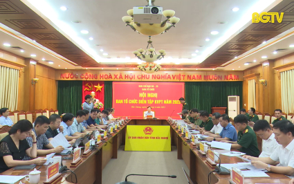 Đảm bảo kỹ càng, chu đáo mọi điều kiện diễn tập khu vực phòng thủ