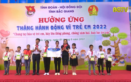 Chương trình "Hưởng ứng tháng hành động vì trẻ em năm 2022"
