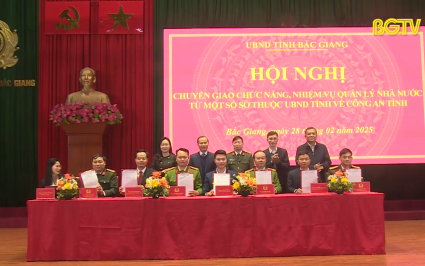 Chuyển giao chức năng, nhiệm vụ 4 lĩnh vực về Công an tỉnh