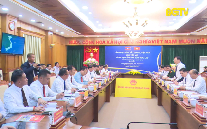 Cơ hội mới trong thỏa thuận hợp tác Bắc Giang - Xay Sổm Bun 