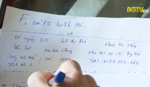 Công an Lục Ngạn tích cực truy vết các trường hợp liên quan đến FO