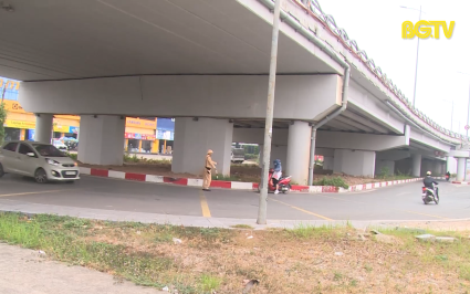 Công an TP. Bắc Giang xử lý người điều khiển phương tiện đi ngược chiều
