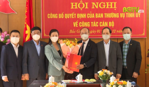 Công bố QĐ bổ nhiệm Phó trưởng Ban Thường trực Ban Tuyên giáo Tỉnh uỷ