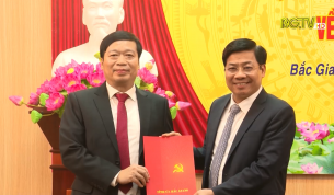 Công bố quyết định bổ nhiệm Trưởng ban Nội chính tỉnh ủy Bắc Giang