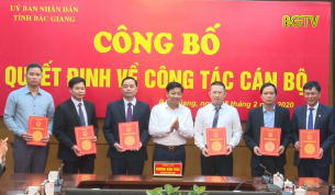 Công bố Quyết định điều động và bổ nhiệm cán bộ