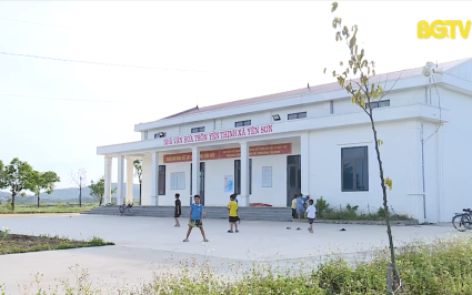 Công bố xã Yên Sơn đạt chuẩn nông thôn mới nâng cao 