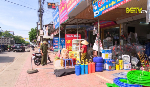 Công tác đảm bảo trật tự hành lang giao thông trên địa bàn huyện Tân Yên
