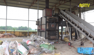 Công trình lò đốt rác chưa phát huy hết công năng sử dụng