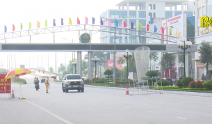 CSGT Thành phố Bắc Giang tích cực phòng chống dịch Covid- 19